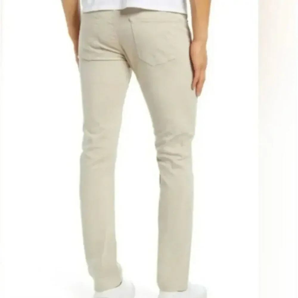 Edwin Maddox Slim Fit Mens Jeans Beige 40x32 New With Tags Cotton Blend
